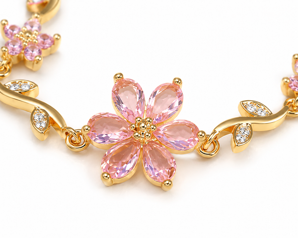 Bow Flower Bracelet