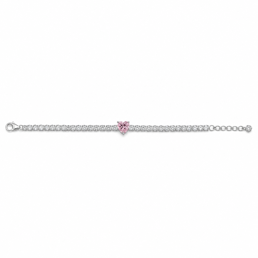 Rose Heart Bracelet